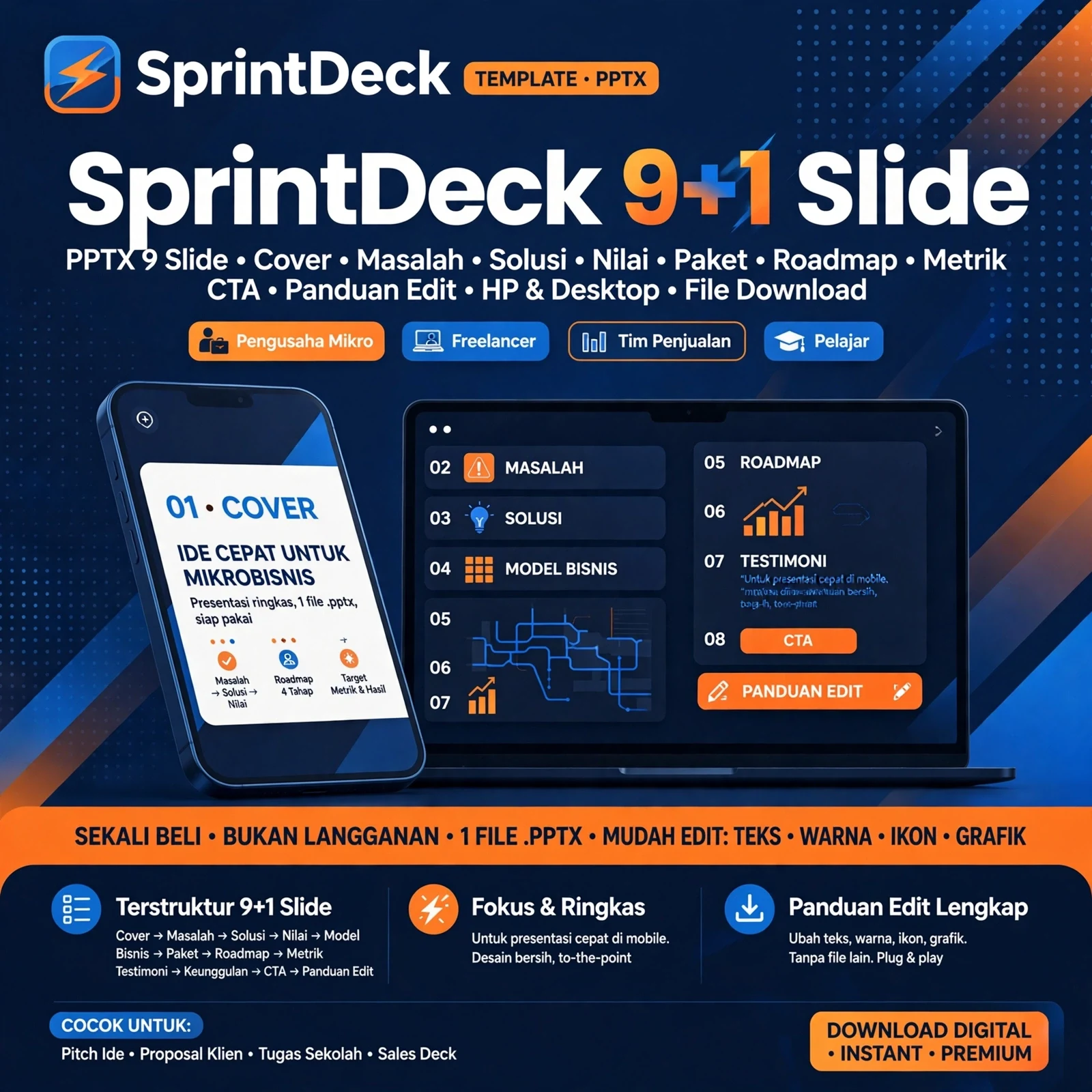 SprintDeck 9 Slide