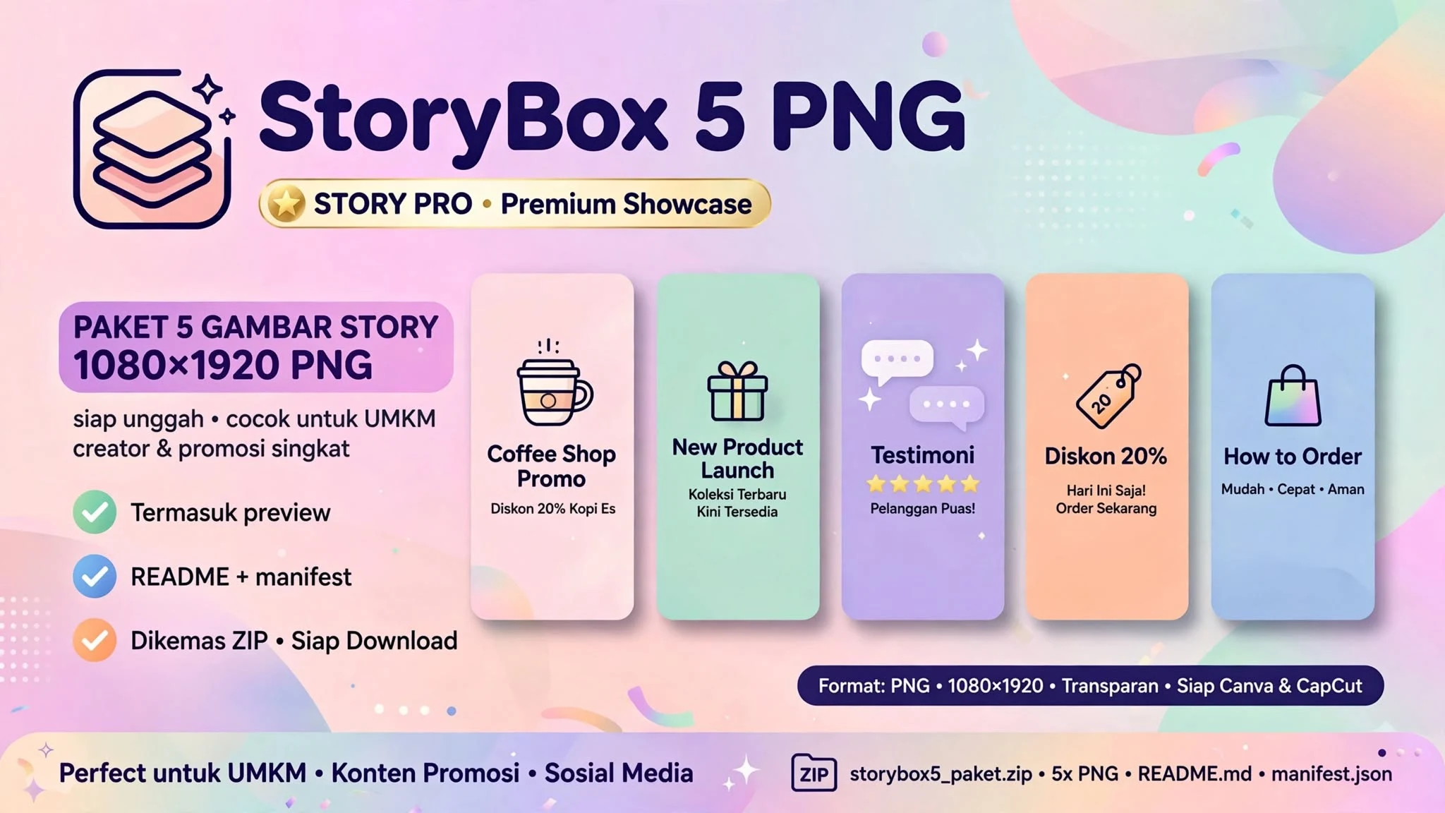 StoryBox 5 PNG