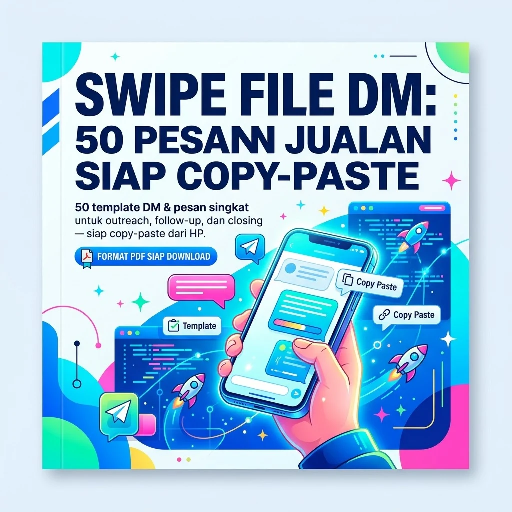 Swipe File DM: 50 Pesan Jualan Siap Copy-Paste