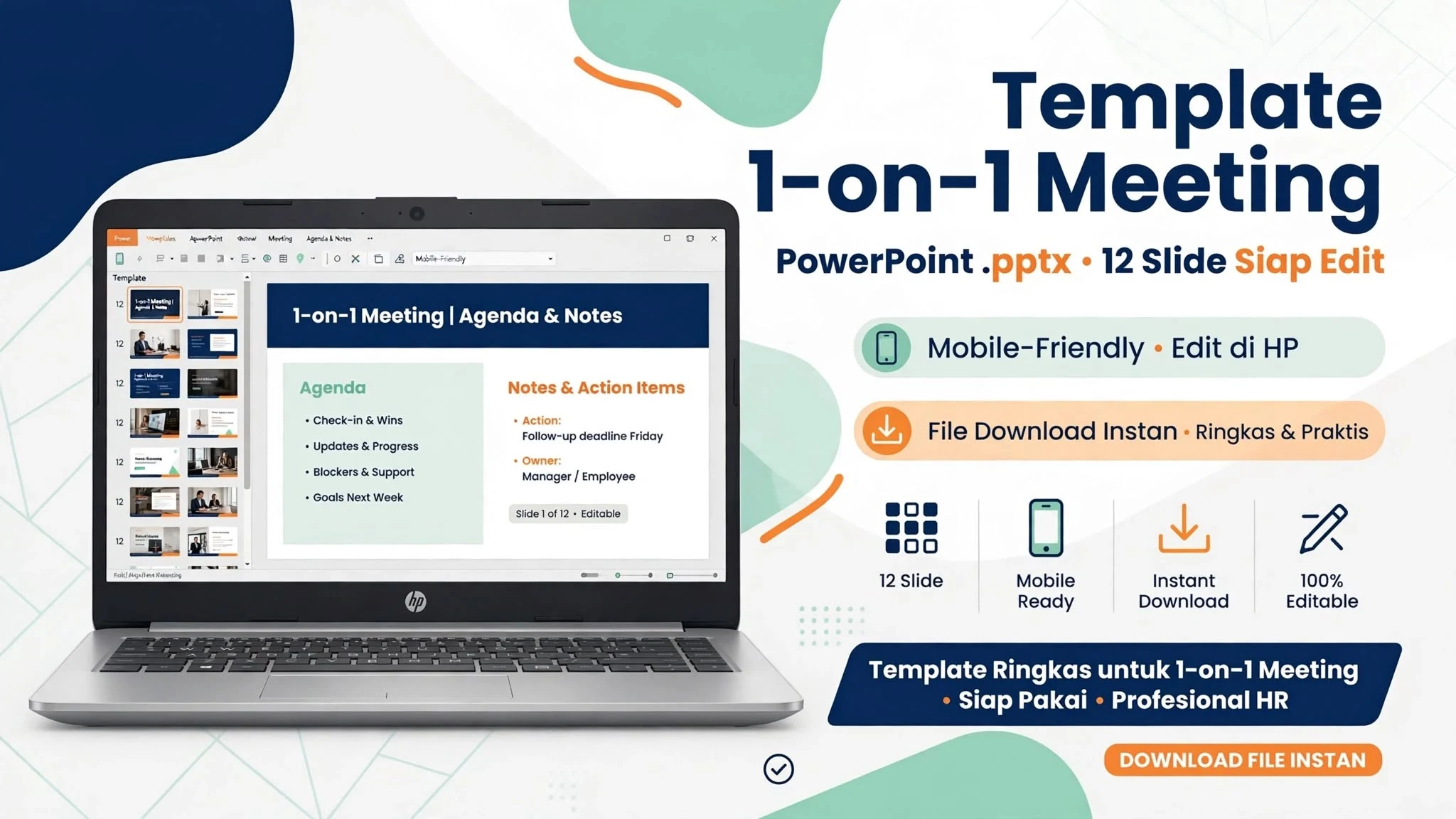 Template 1‑on‑1 Meeting