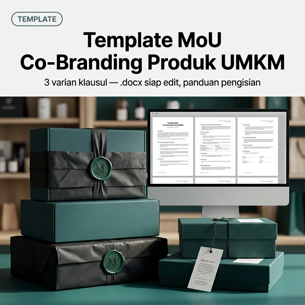 Template MoU Co-Branding Produk UMKM