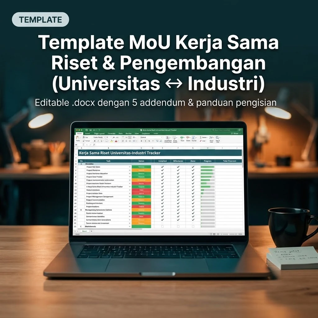 Template MoU Kerja Sama Riset & Pengembangan (Universitas ↔ Industri)