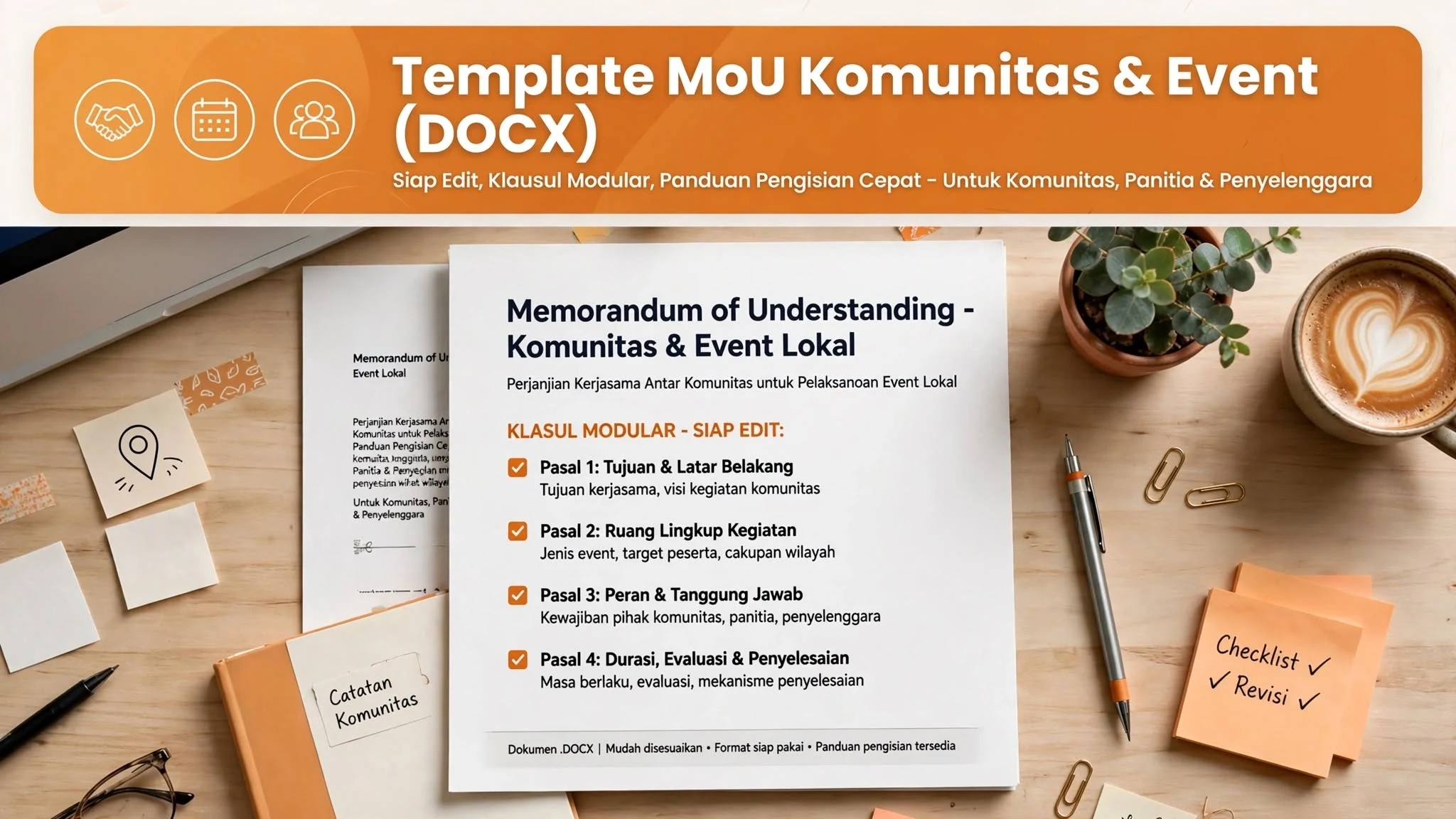 Template MoU Komunitas & Event Lokal (DOCX)