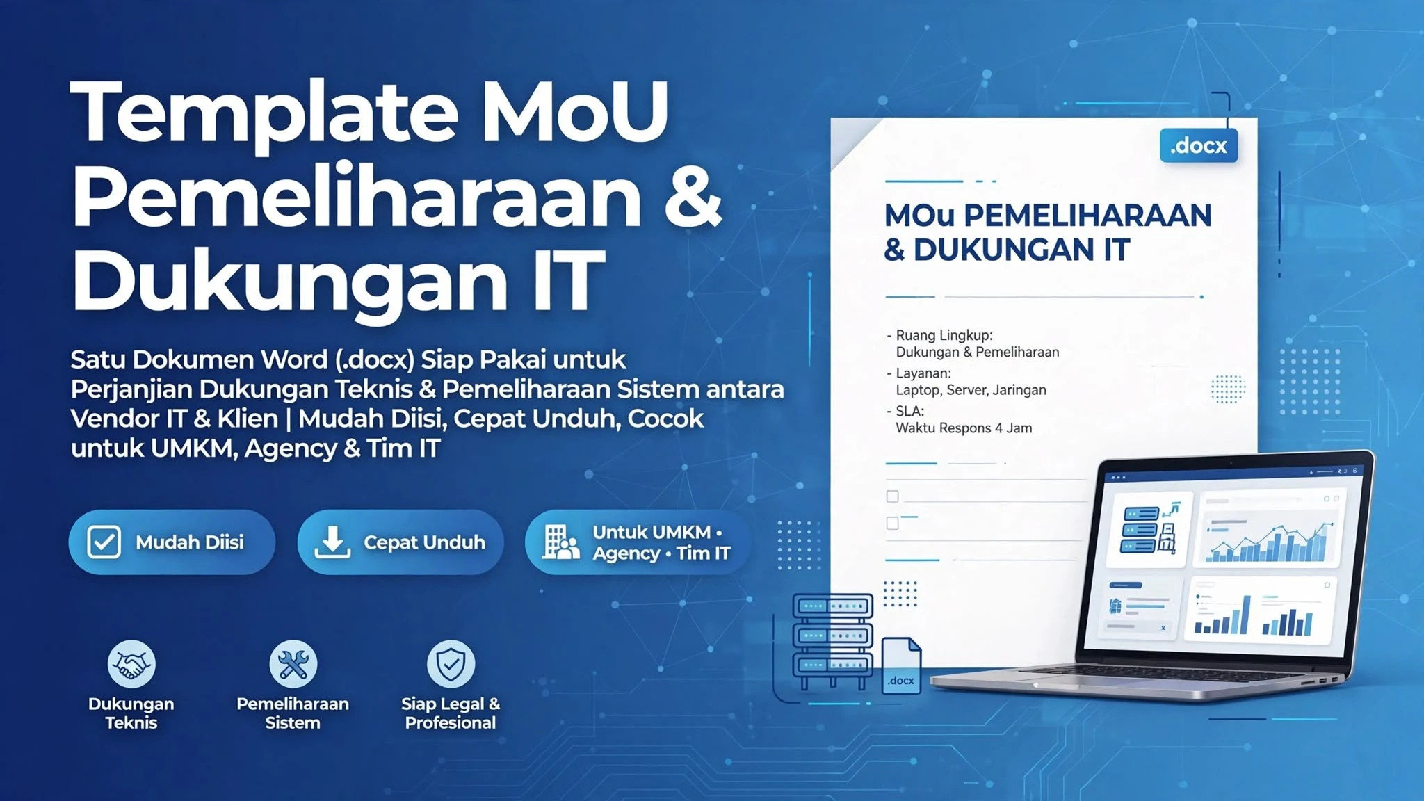 Template MoU Pemeliharaan & Dukungan IT