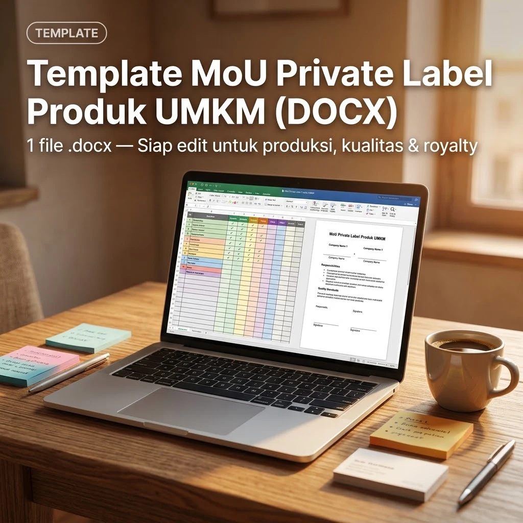 Template MoU Private Label Produk UMKM (DOCX)