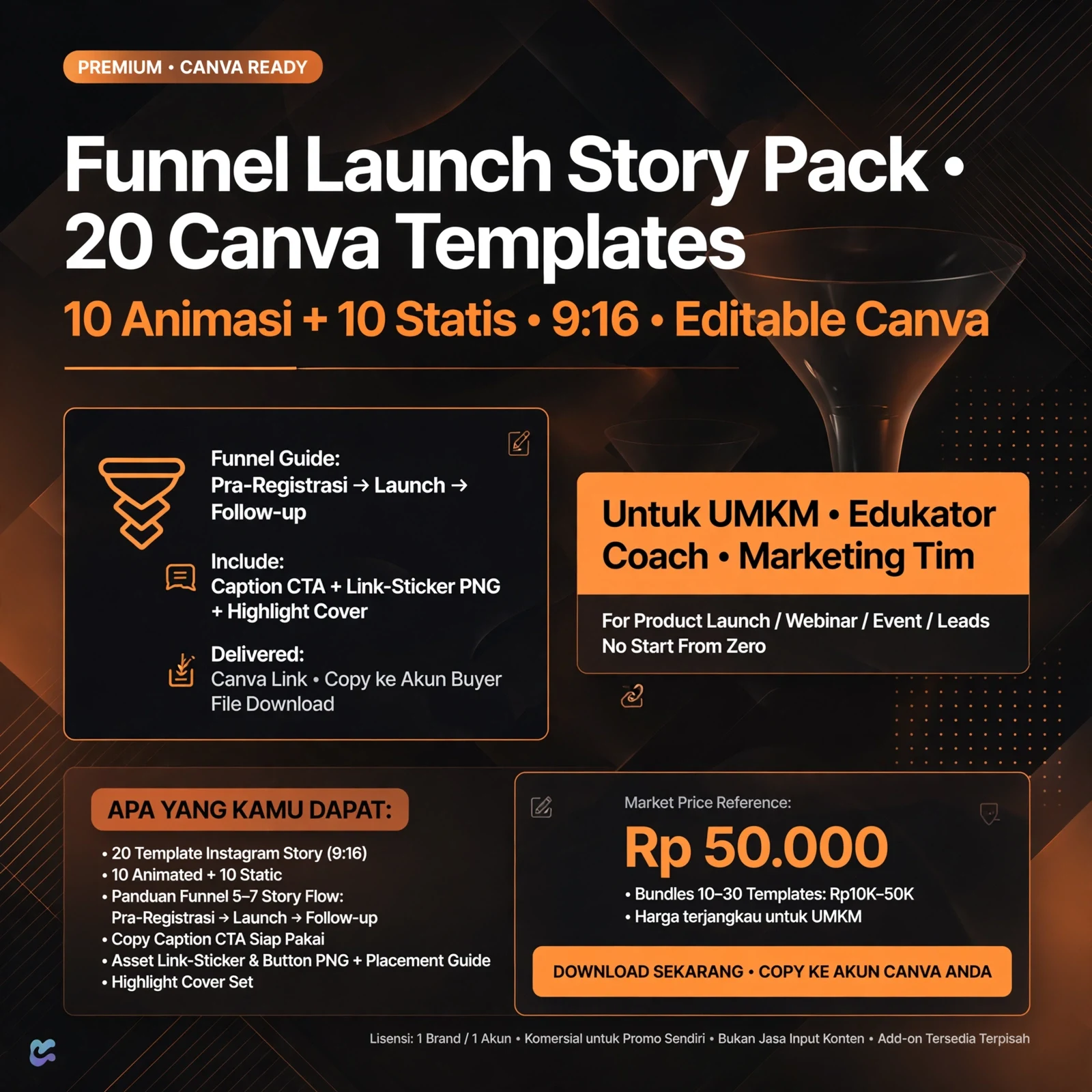 Template Story Canva