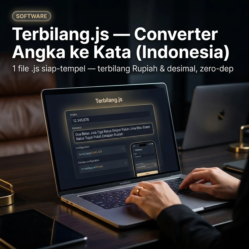Terbilang.js — Converter Angka ke Kata (Indonesia)