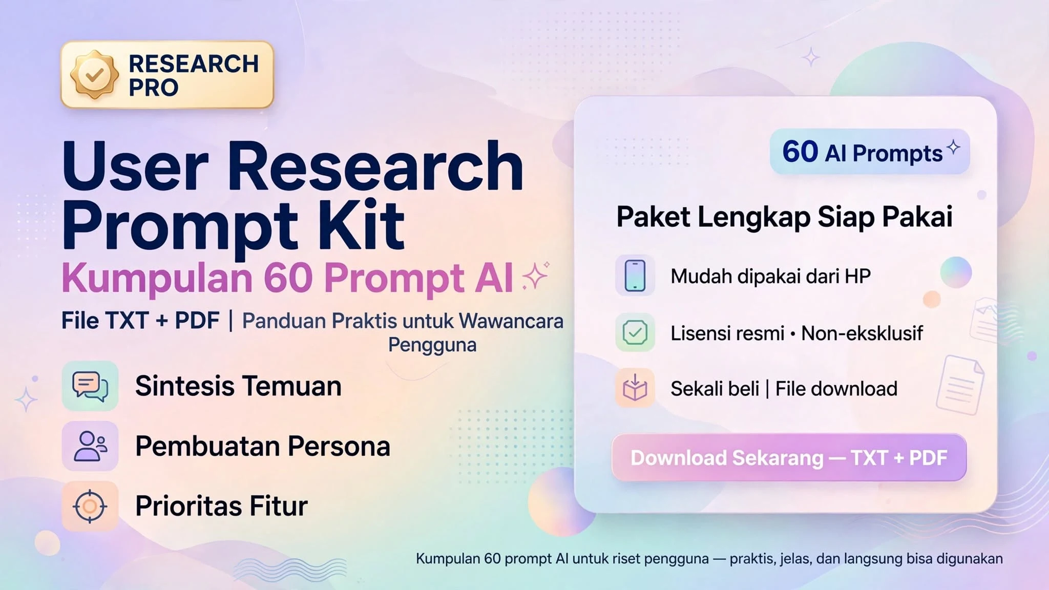 User Research Prompt Kit