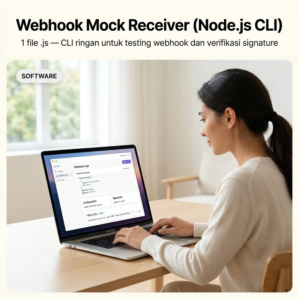 Webhook Mock Receiver (Node.js CLI)