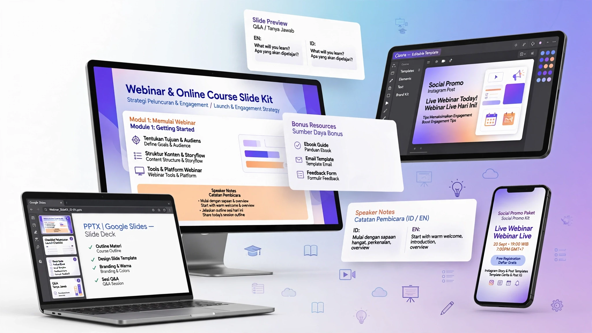 Webinar & Online Course Slide Kit
